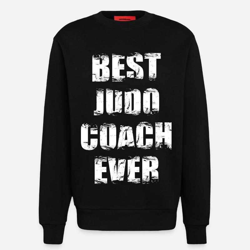 Bester Judo Trainer aller Zeiten - Sweatshirt - made by SPREAD  - SOLID BLACK