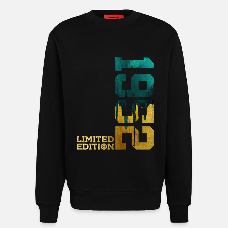 74E ANNIVERSAIRE ÉDITION LIMITÉE 1952 - Sweat bio décontracté fabriqué en UE - SOLID BLACK