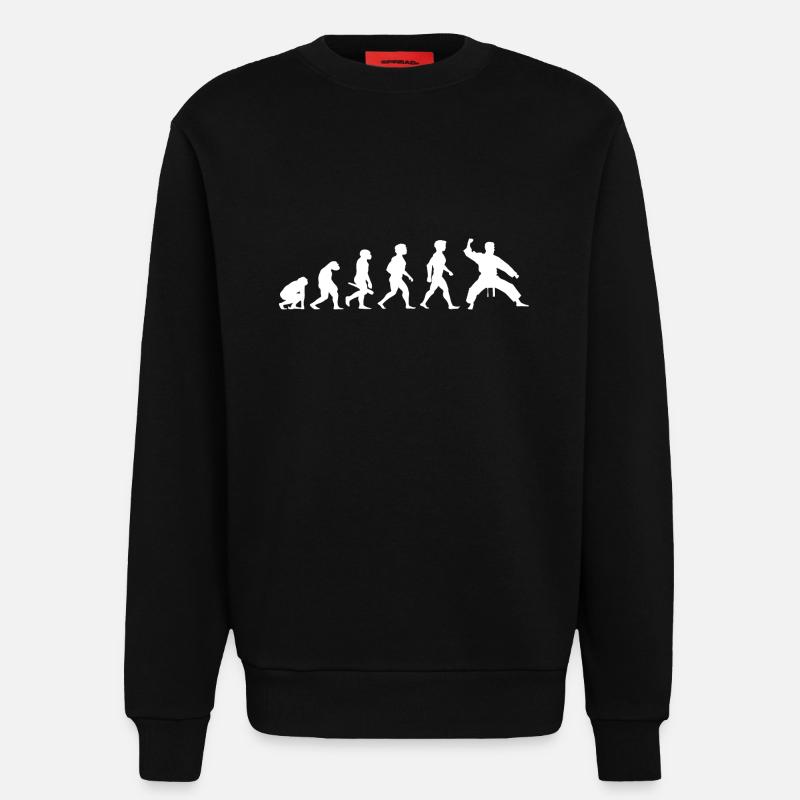 Evolution Karate Martial Arts - Sweatshirt - made by SPREAD  - SOLID BLACK
