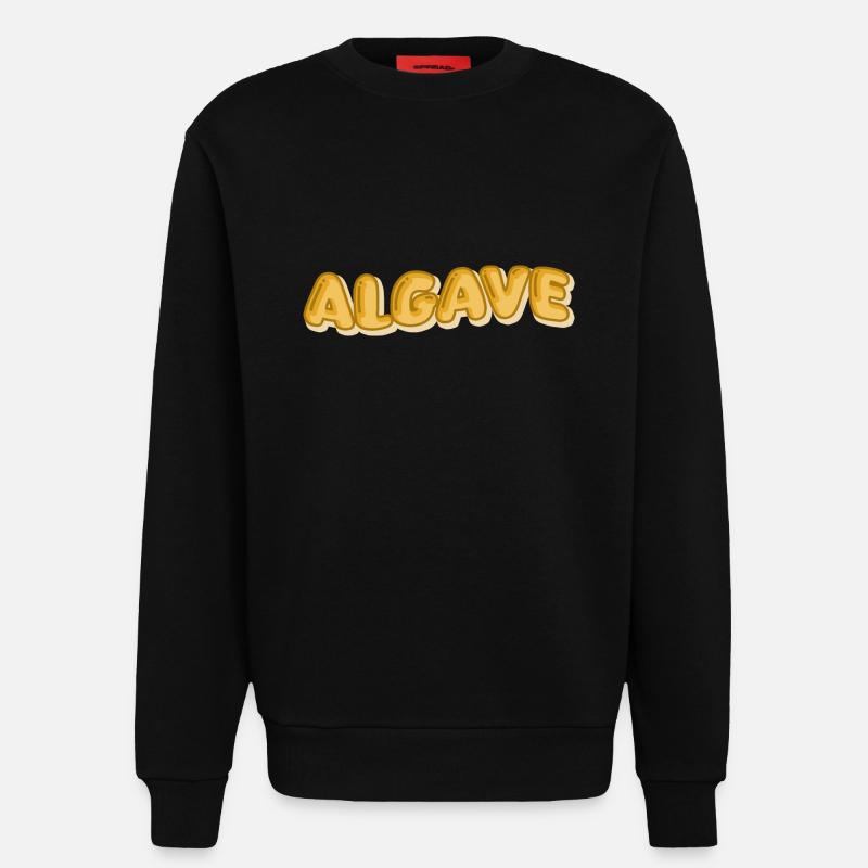 Algave - Sweatshirt - made by SPREAD  - SOLID BLACK