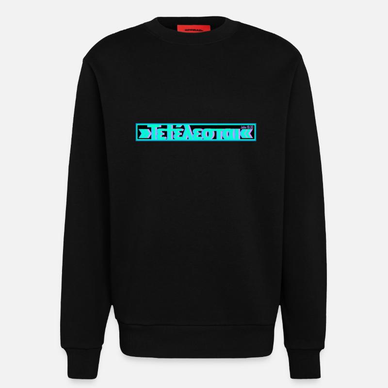 TETELESTAI 2 - Sweatshirt - made by SPREAD - SOLID BLACK