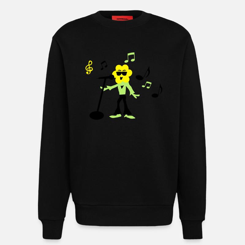 sonnenblume - Sweatshirt - made by SPREAD  - SOLID BLACK