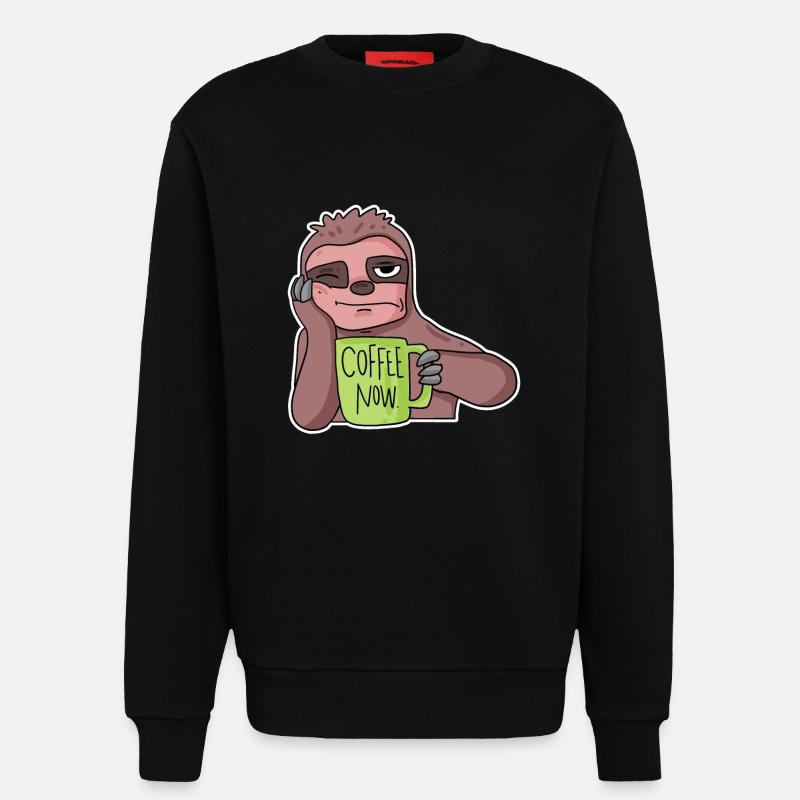 Fauler Mitarbeiter - Sweatshirt - made by SPREAD  - SOLID BLACK