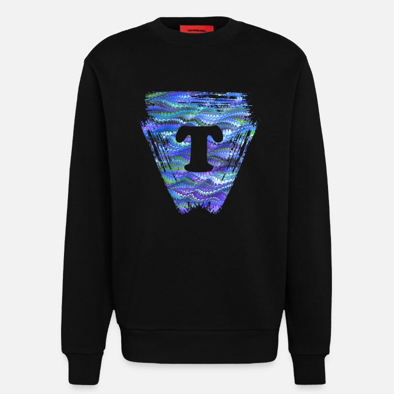 dreieck e 103 t - Sweatshirt - made by SPREAD  - SOLID BLACK