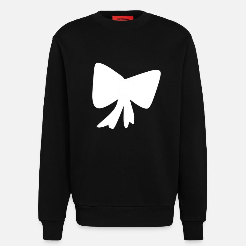 Loop pattern icon - Sweatshirt - made by SPREAD  - SOLID BLACK