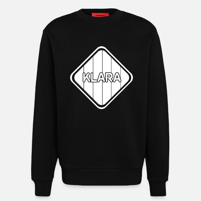 Mädchen Klara - Sweatshirt - made by SPREAD  - SOLID BLACK