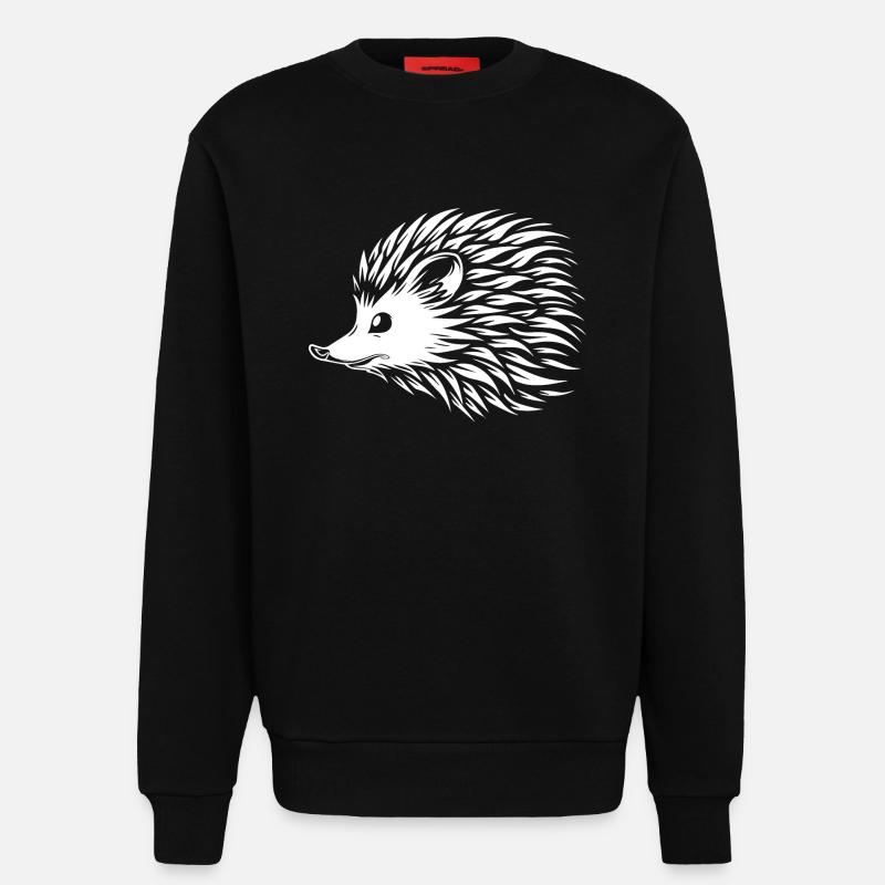 Igel - Sweatshirt - made by SPREAD  - SOLID BLACK