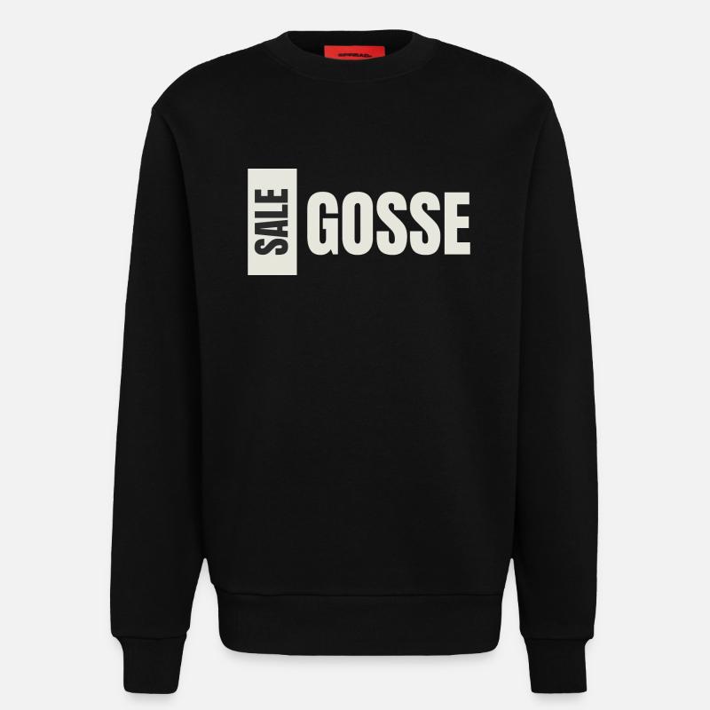 Schmutziges Kind - Sweatshirt - made by SPREAD  - SOLID BLACK