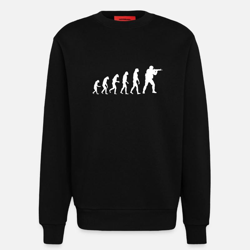 Evolution Gaming - Sweat bio décontracté fabriqué en UE - SOLID BLACK