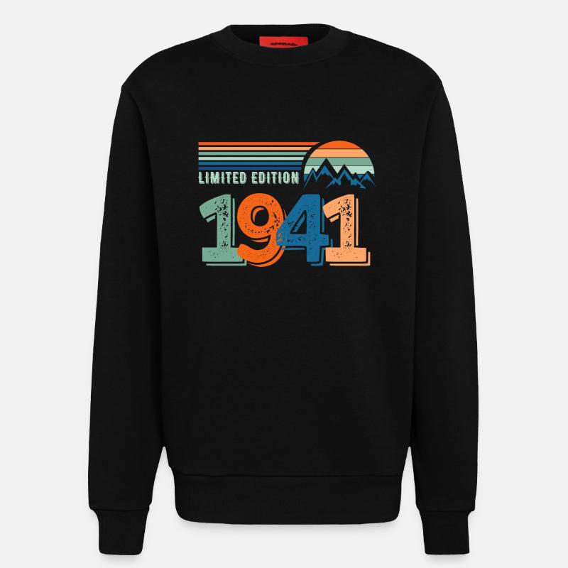 Limitierte Auflage 1941 - Sweatshirt - made by SPREAD  - SOLID BLACK