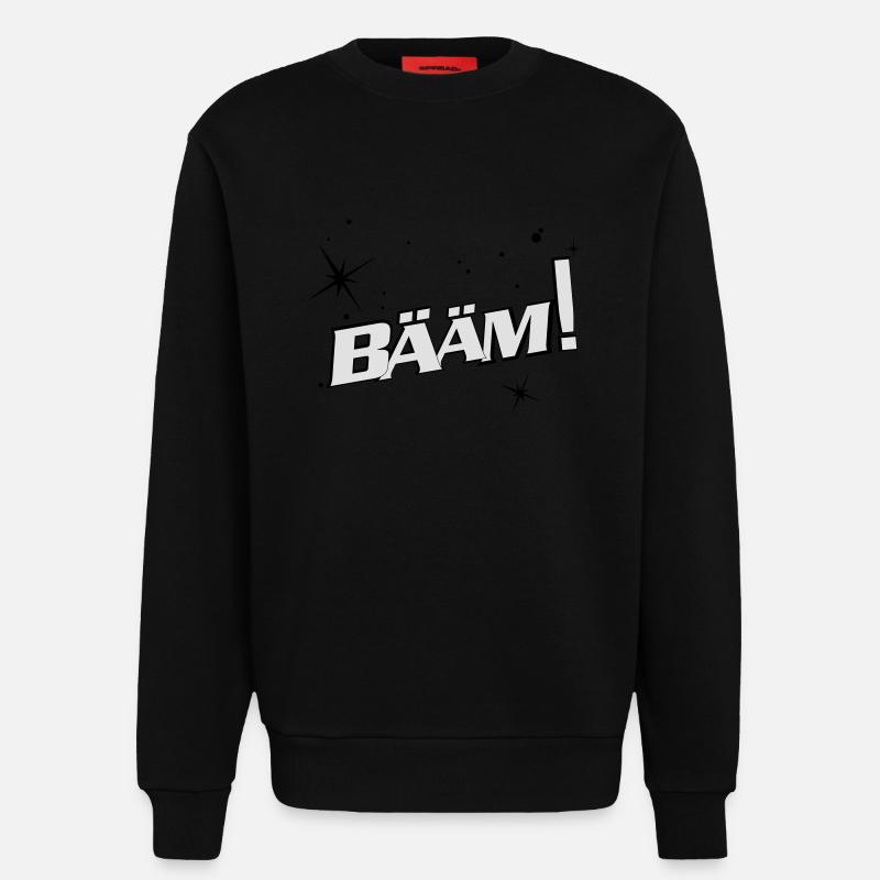 Superhero - Sweatshirt - made by SPREAD  - SOLID BLACK