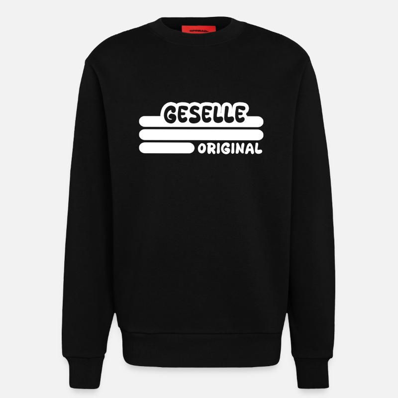 Beruf Geselle - Sweatshirt - made by SPREAD  - SOLID BLACK