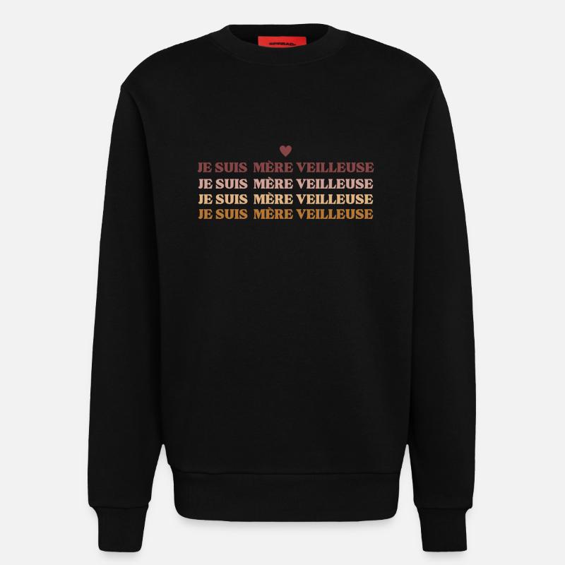 Ich bin eine Mutterwächterin - Sweatshirt - made by SPREAD  - SOLID BLACK