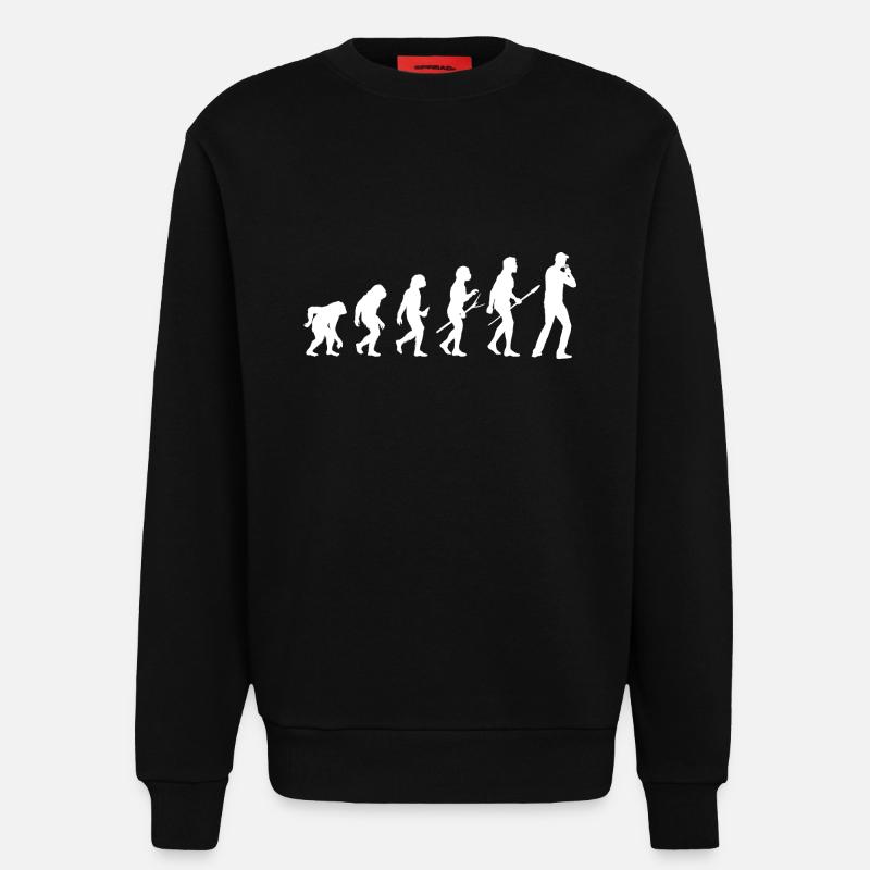 Harmonica Evolution Harmonica - Sweat bio décontracté fabriqué en UE - SOLID BLACK