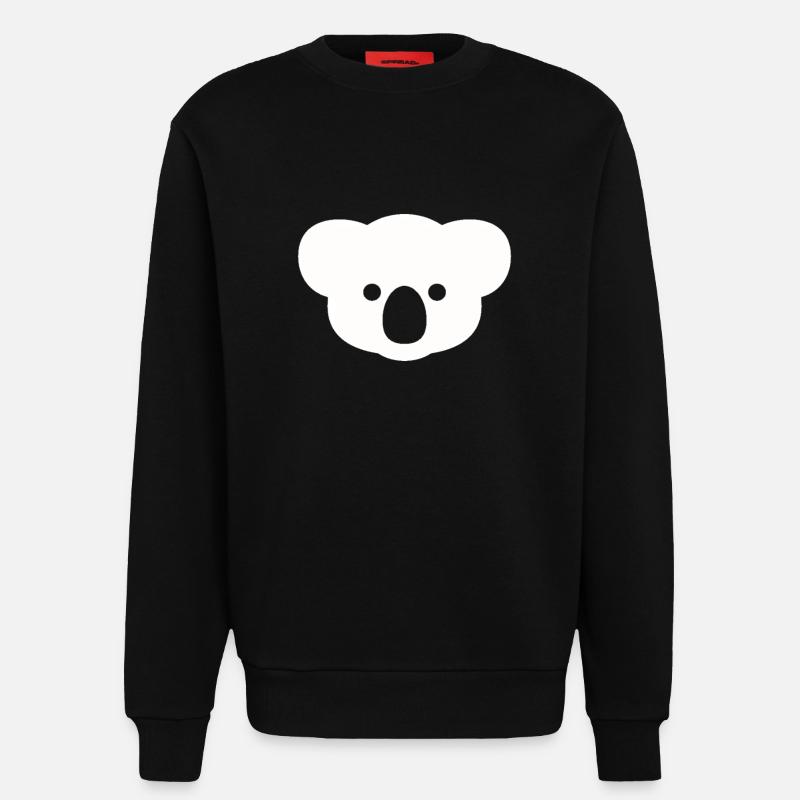 Koala sind GEIL - Sweatshirt - made by SPREAD  - SOLID BLACK