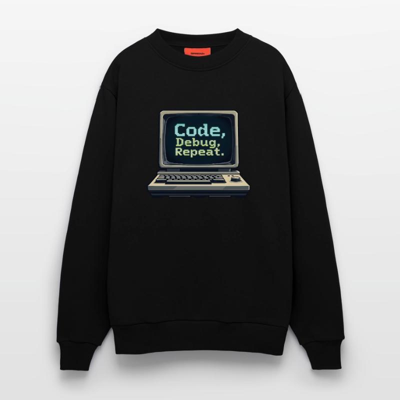 Code Debug Repeat - Software Engineer Sweatshirt - made by SPREAD 