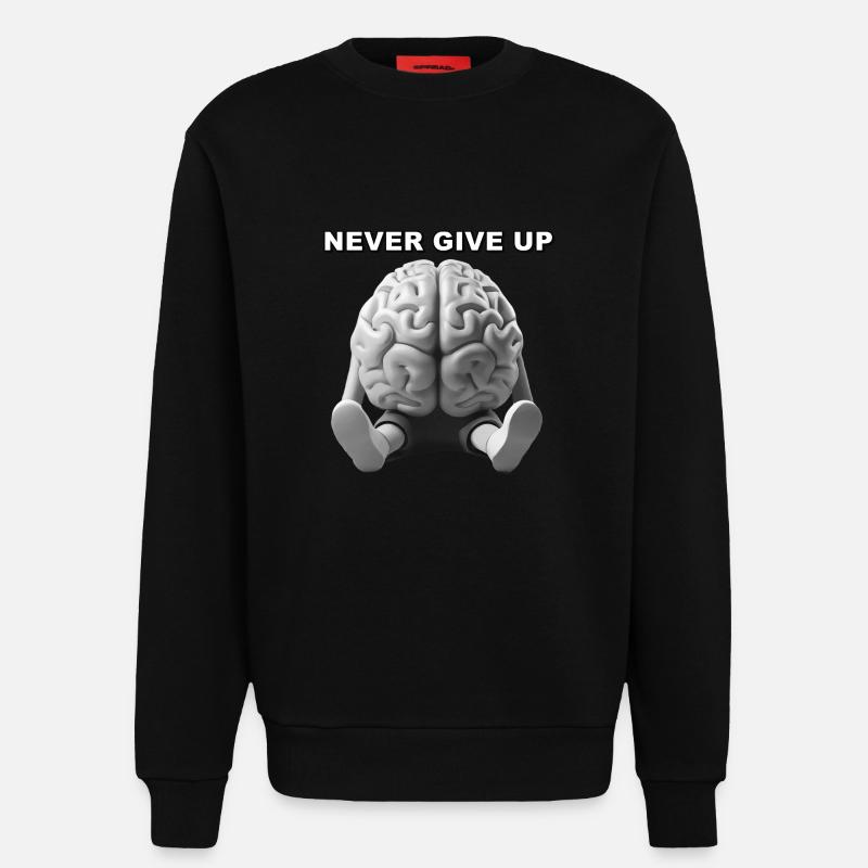 Bless you - Sweatshirt - made by SPREAD  - SOLID BLACK