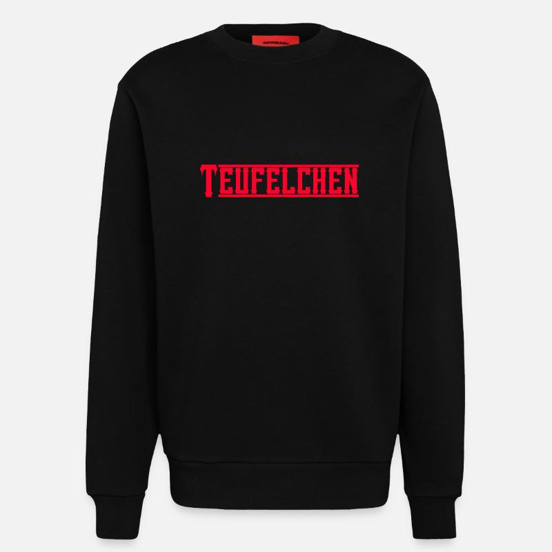 Teufelchen  - Sweatshirt - made by SPREAD  - SOLID BLACK
