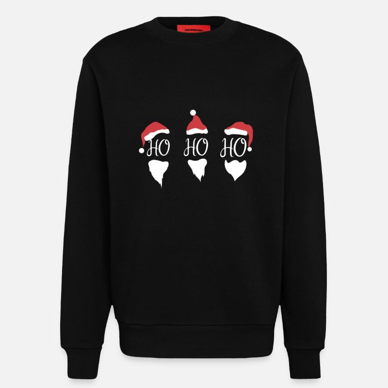 Nicholas - Sweatshirt - made by SPREAD - SOLID BLACK