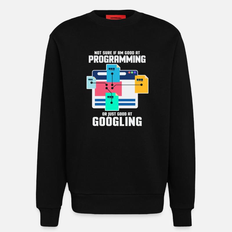 Programmeur Programmation Informatique Cadeau - Sweat bio décontracté fabriqué en UE - SOLID BLACK