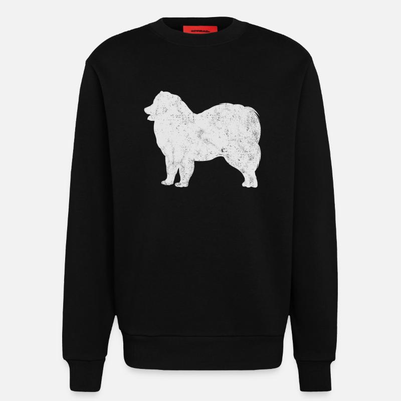Samoyed Samoyed dog owner - Sweatshirt - made by SPREAD  - SOLID BLACK