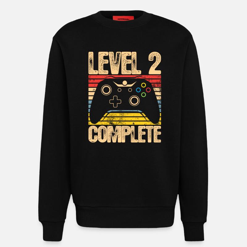 Level 2 Complete Controller - Sweatshirt - made by SPREAD  - SOLID BLACK
