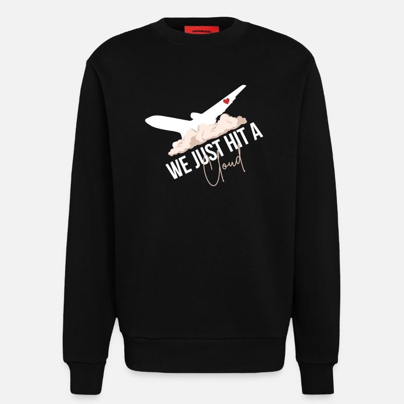 We Just Hit A Milestone - Sweatshirt - made by SPREAD - SOLID BLACK