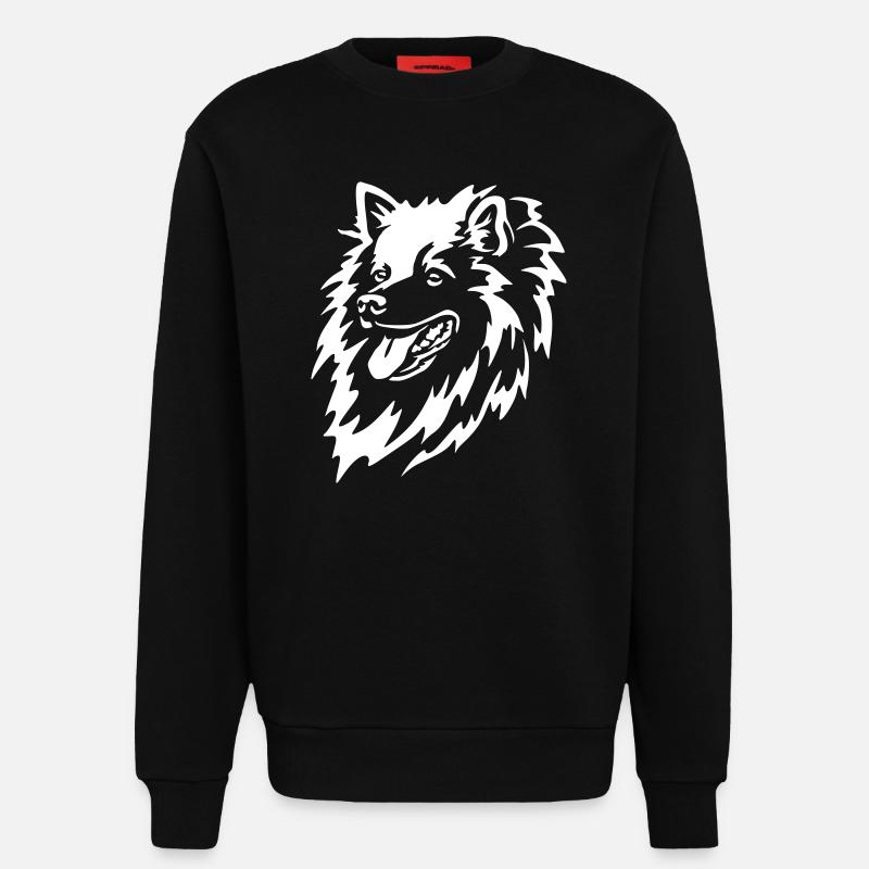 Spitz Kopf "Black Edition" - Sweatshirt - made by SPREAD - SOLID BLACK
