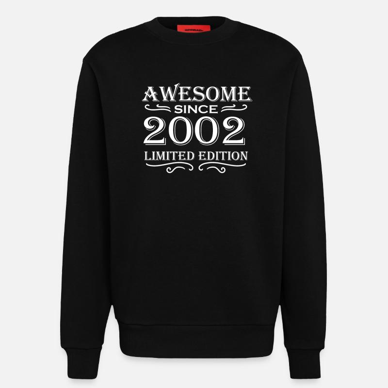 2002 - Sweatshirt - made by SPREAD - SOLID BLACK