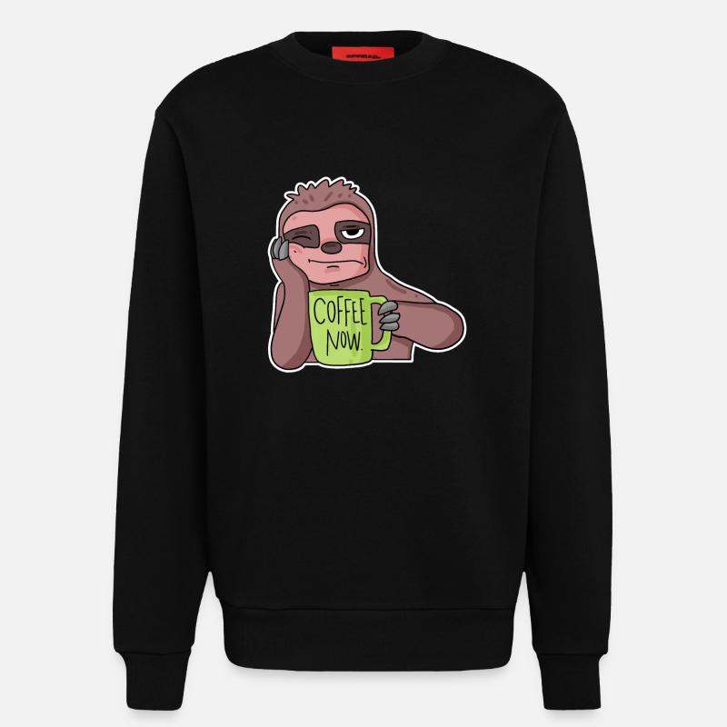 Fauler Mitarbeiter - Sweatshirt - made by SPREAD  - SOLID BLACK