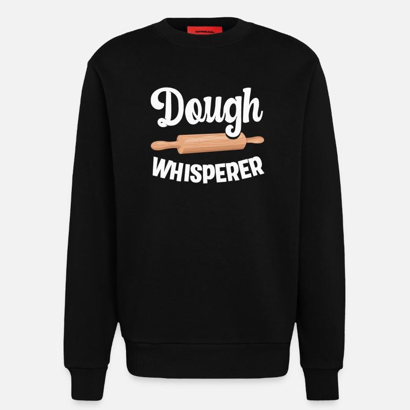 Backen Bäcker Bäckerin - Sweatshirt - made by SPREAD  - SOLID BLACK