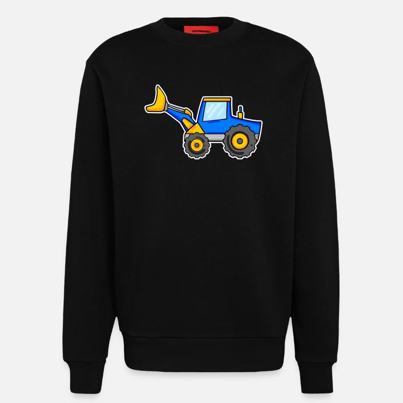 Bagger - Sweatshirt - made by SPREAD - SOLID BLACK