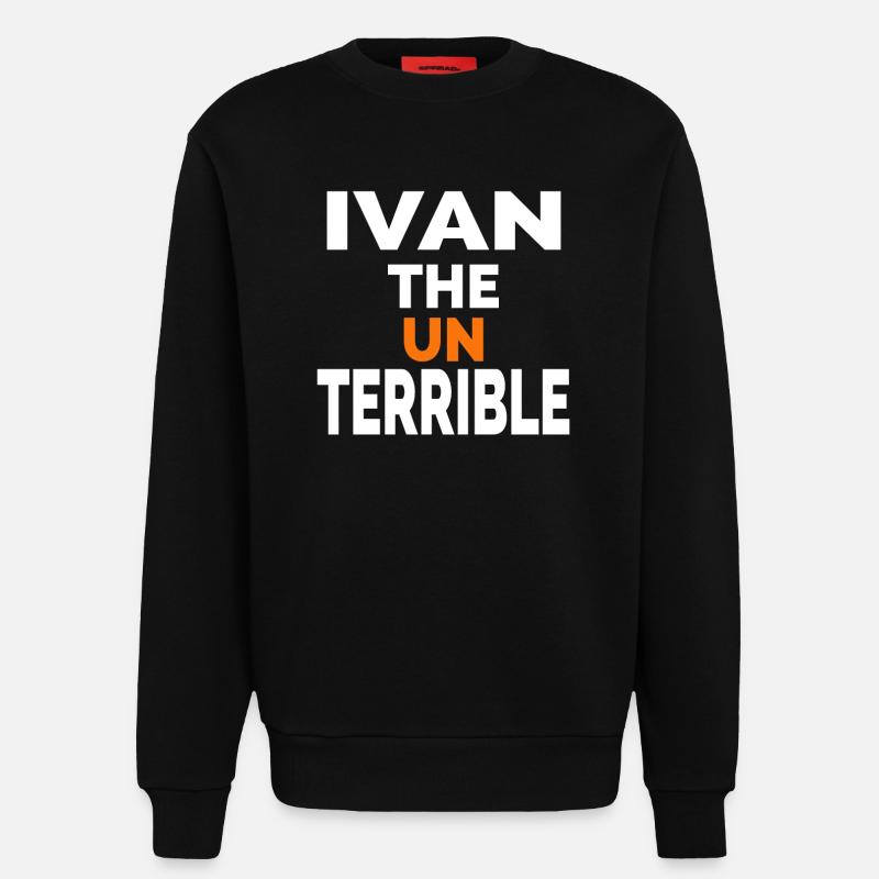Iwan der Unschreckliche - Sweatshirt - made by SPREAD  - SOLID BLACK