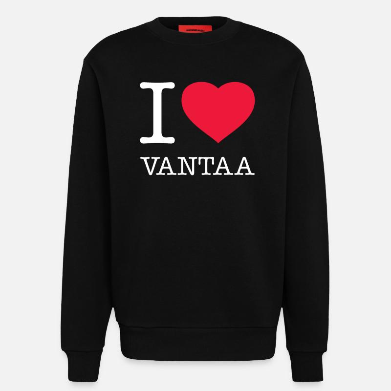 J’ADORE VANTAA - Sweat bio décontracté fabriqué en UE - SOLID BLACK