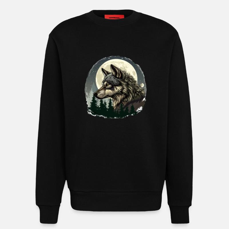 Wolfsblut - Sweatshirt - made by SPREAD  - SOLID BLACK