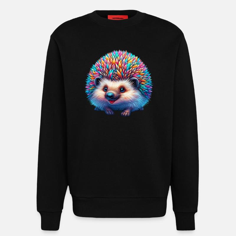 Igel - Sweatshirt - made by SPREAD  - SOLID BLACK