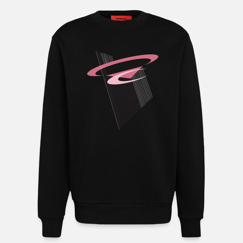 Schweben der Moderne - Sweatshirt - made by SPREAD  - SOLID BLACK