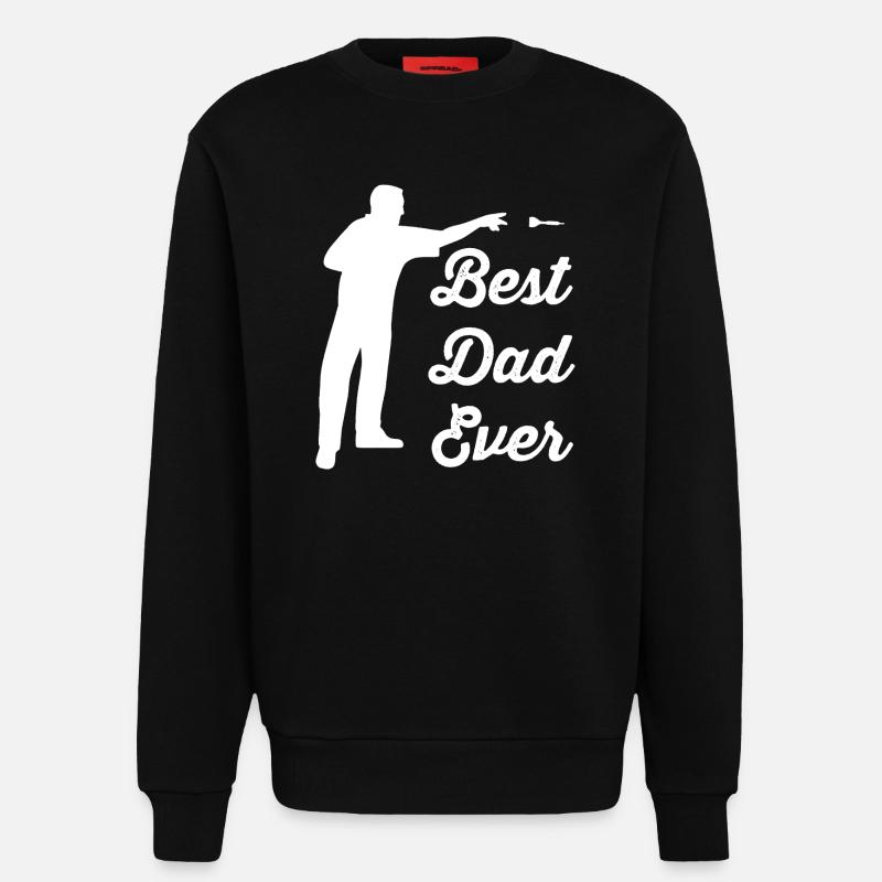 Dard - Sweat bio décontracté fabriqué en UE - SOLID BLACK