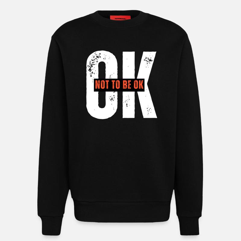 Assertive Protest Graphic T-Shirt - Sweatshirt - made by SPREAD  - SOLID BLACK