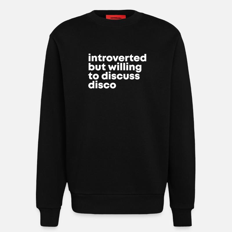 Diskothek - Sweatshirt - made by SPREAD  - SOLID BLACK