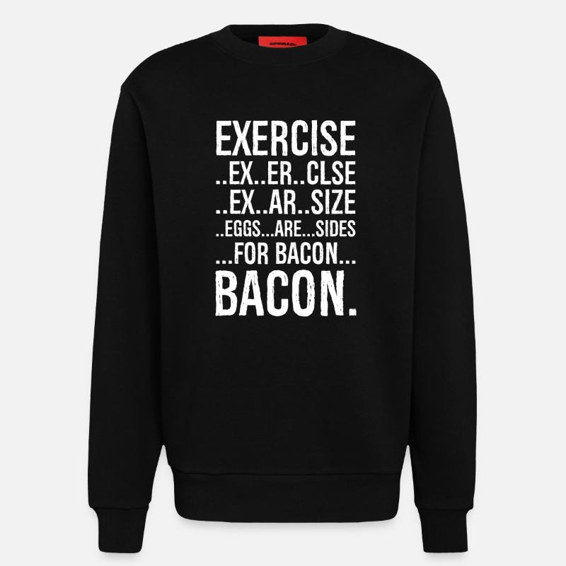 Speck Übung - Sweatshirt - made by SPREAD  - SOLID BLACK