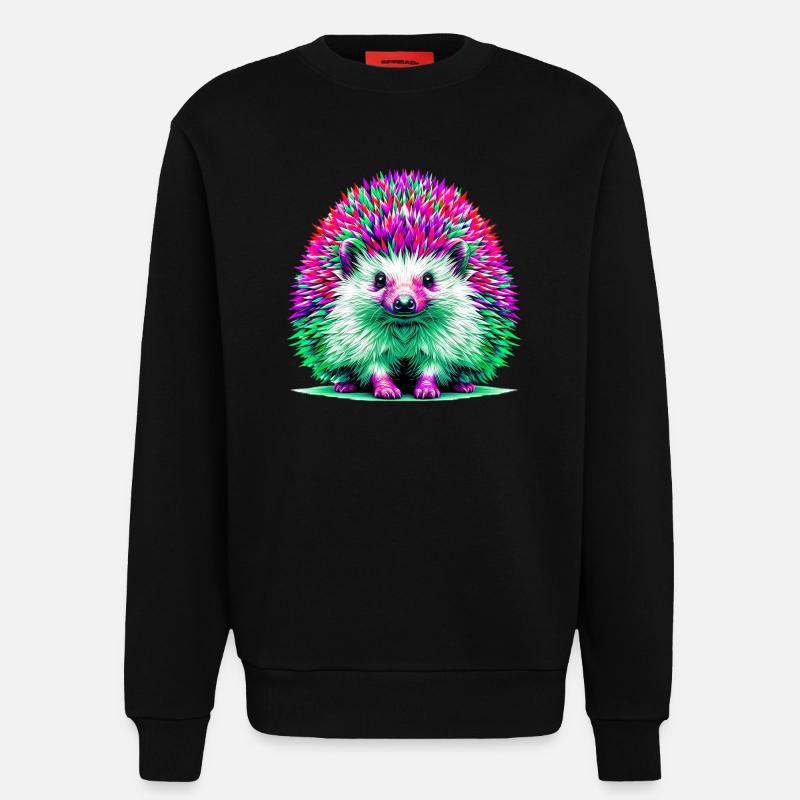 Igel - Sweatshirt - made by SPREAD  - SOLID BLACK