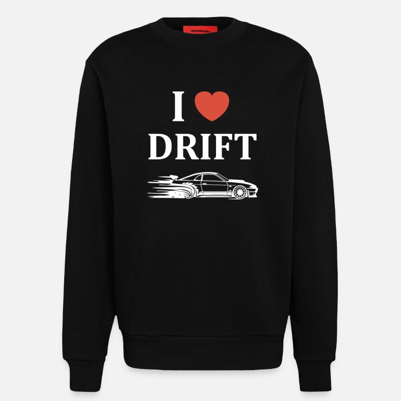 Drift Passion Autodesign - Sweatshirt - made by SPREAD  - SOLID BLACK