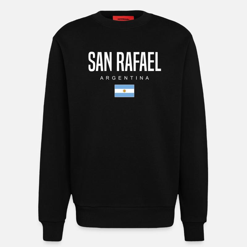 San Rafael Argentinien Argentinier - Sweatshirt - made by SPREAD - SOLID BLACK