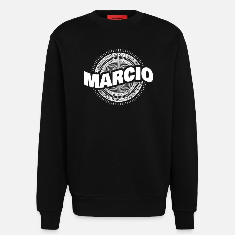 Geschenkidee Marcio - Sweatshirt - made by SPREAD  - SOLID BLACK
