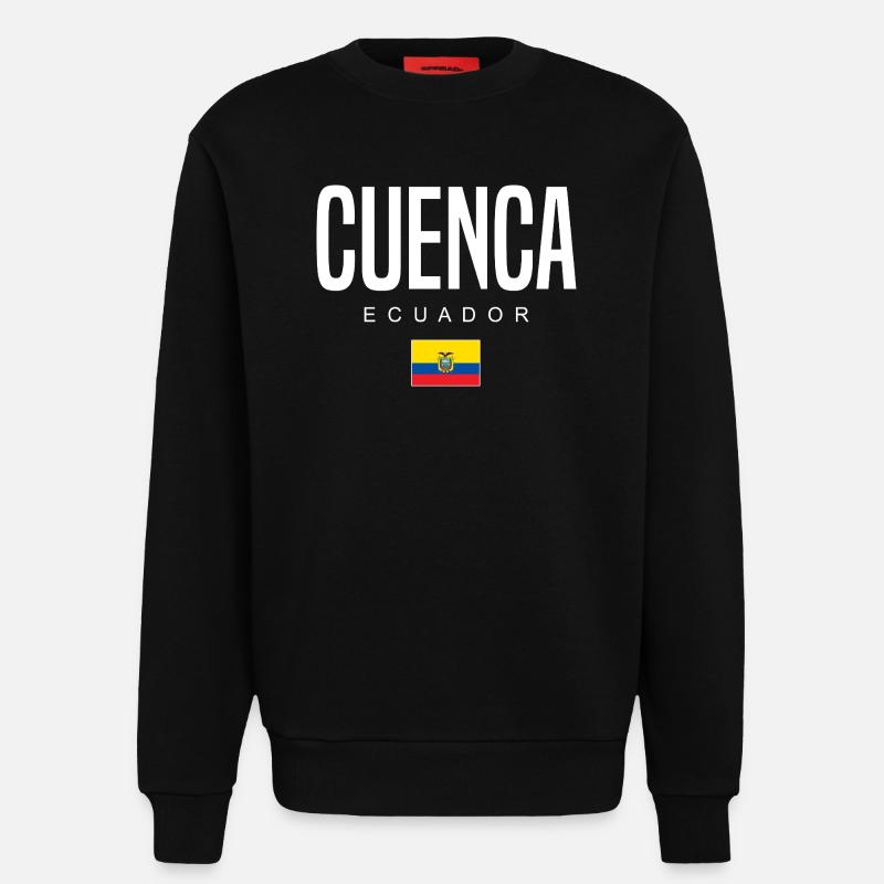 Cuenca Ecuador Ecuadorianer - Sweatshirt - made by SPREAD  - SOLID BLACK