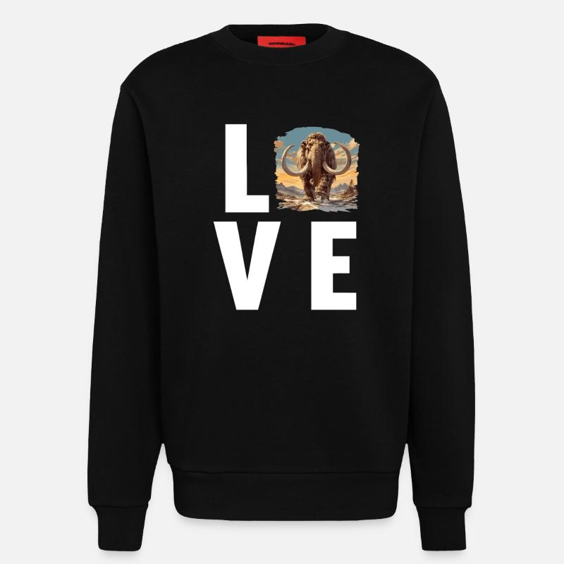 Mammuts Mammut - Sweatshirt - made by SPREAD - SOLID BLACK