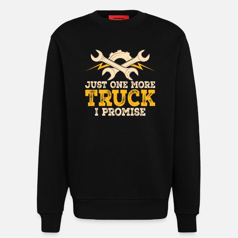 Mechanic Mechatronics Technician Screwdriver Gift - Sweatshirt - made by SPREAD  - SOLID BLACK