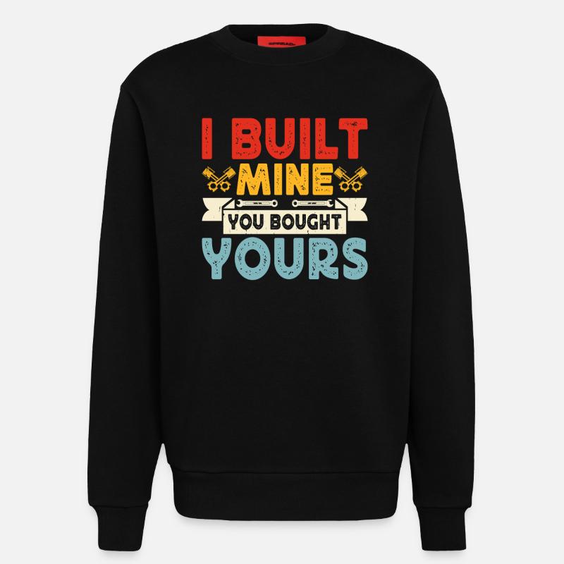 Mechanic Mechatronics Technician Screwdriver Gift - Sweatshirt - made by SPREAD  - SOLID BLACK