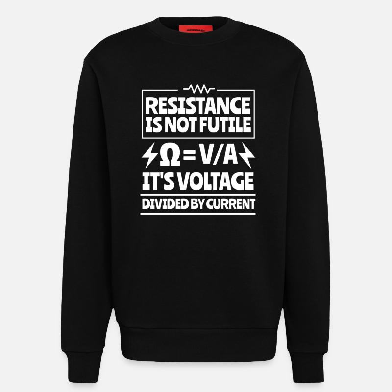 Physik Phyiker Physikstudent Physiklehrer - Sweatshirt - made by SPREAD - SOLID BLACK